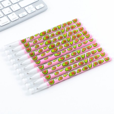 Ballpress Blue Paste 0.5 mm with a cap "avocado" plastic-1