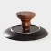 Porcelain dish for feeding Magistro "Galaxy", 27 × 12.5 cm, black color