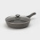 Pan, d = 26 cm, removable handle, glass cover, anti -stick coating, color light marble