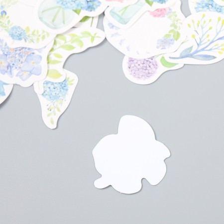 Stickers for the creativity of "hydrangea" set 46 pcs 4.4x4.4x1.1 cm-2