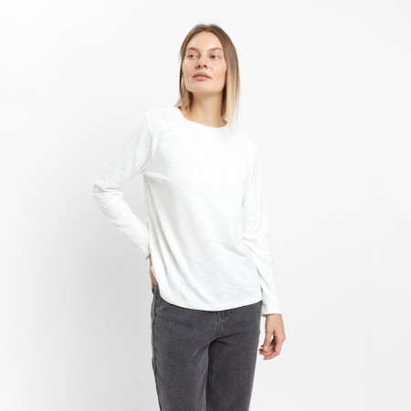 Women's longing, white color, size 46-48 (XL)