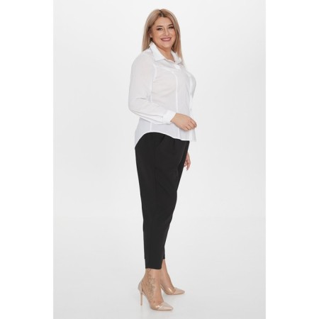 Female blouse, size 60, white color-2