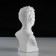Gypsum figure famous people: Block Bust, 12.5 x 7.5 x 19 cm