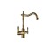 Kitchen mixer Ulgran u018, bronze color