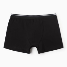 Panties men's boxers, black color, size 52 (2xl)