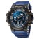 Watch is electronic watch, with an alarm clock, D-5.8 cm, strap L-26 cm, 5 atm, blue strap