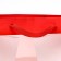 Crafts with a square bottom and window, 30 x 30 x 30 cm, red