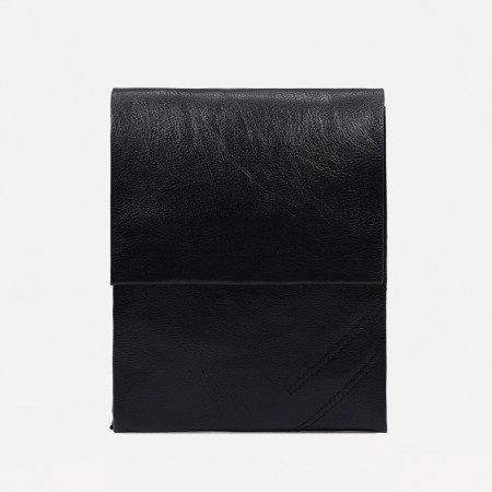 Male bag, black color-1