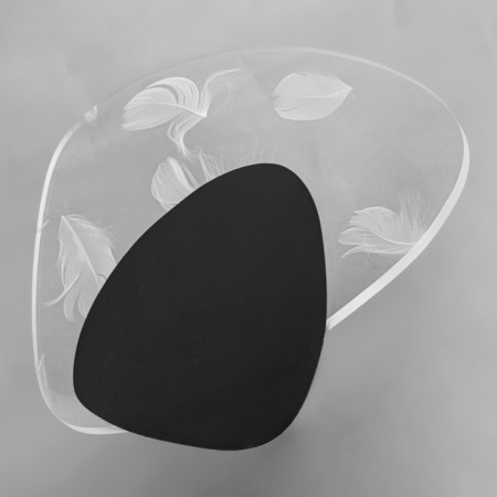 Bra "Paulina" LED 5W black 24.5x23.5x3.5cm-5