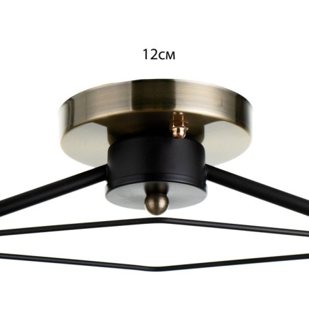 Chandelier 6591206/2 E27 40W Black-Bronza 48x20x23 cm Bayerlux-3