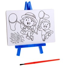 Coloring on the stand 