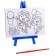 Coloring on the stand "Fun friends" + brush