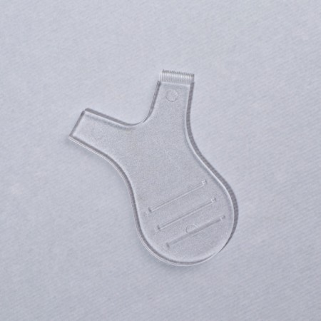 Set of applications d/lamine eyebrows/eyelashes 10pcs/nab (price per set) plastic transparent package QF-1