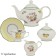Tea Service Lenardi Fruit Garden, 15 items
