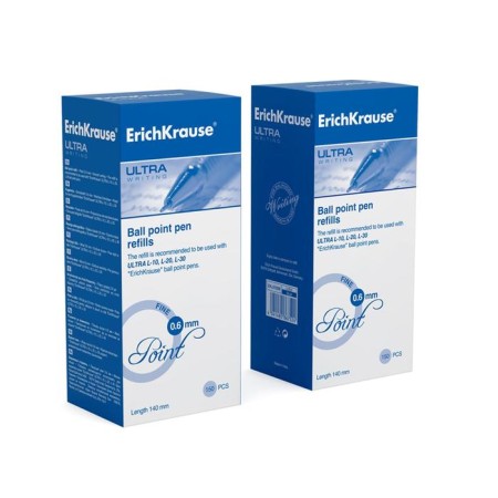 Ball shaft 0.7 mm, erichkrause, for Ultra handles, etc., 140 mm, blue ink blue-3