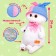 Soft toy "Lee in a two-tone hat", 24 cm