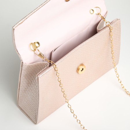 Female bag on a magnet, pink color-4