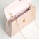 Female bag on a magnet, pink color