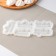 Silicone form "beloved women", 21.5 × 9.5 × 1 cm, 7.5 × 4.5 cm, transparent color