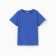 Baby T -shirt with a lowered shoulder, blue color, height 122 cm