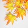 Decor "Leaves on the branch" Color green-yellow-orange