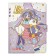 Gift notebook, A6, 100 sheets, a colored block, with a curly knife on a magnet, "anime", mix
