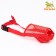 Muzzle mesh with double fixation, size L (length on the nose 6 cm, muzzle 25 cm), red