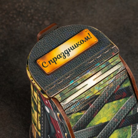 Casket-berts "Military", 17 x 13.5 x 8 cm-4