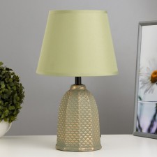 Daniela table lamp E27 40W green-gold 20x20x32 cm