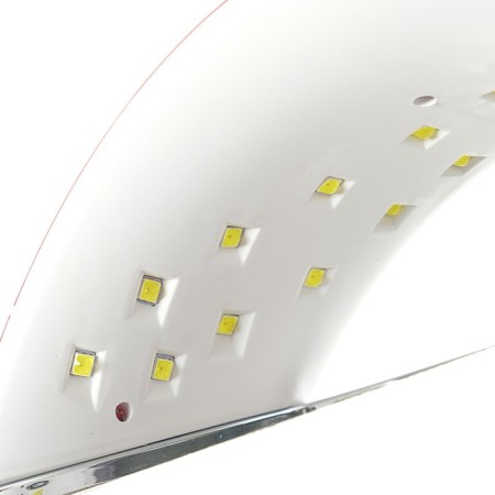 Luazon Luf-22, LED gel polish lamp, 48 W, 21 diode, timer 30/60/99 s, 220 V, red-5