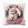 Pillow Ethel "Mamino heat", 40*40 cm, 100% p/e, velor