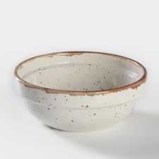 Porcelain plate Punto Bianca, 600 ml, D = 15.5 cm