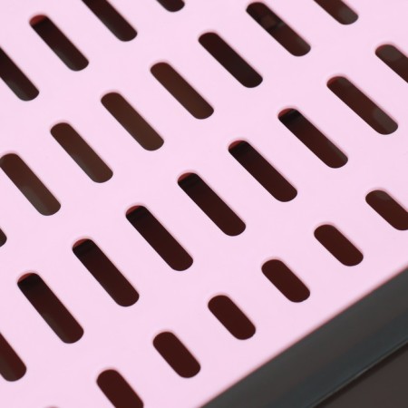Closed toilet 51 x 34 x 37 cm, pink+scoop (with UV lamp)-9
