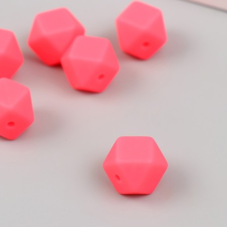 Busina Silicon "Multicarner" bright pink d = 1.4 cm