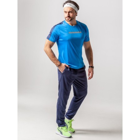 Sports T -shirt male ise, size 52, blue color-11