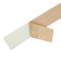 Self -adhesive PVC plinth 3D beige, texture, 2.3m