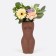 DOIY BODY flowers vase, 23 cm, black color