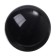 Rifle eyes with plugs, set of 10 pcs., Size 1 pc. - 2 cm, black color