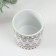 Bank for candles ceramics "Scandy" 200 ml 7.3x7.3x7.3 cm
