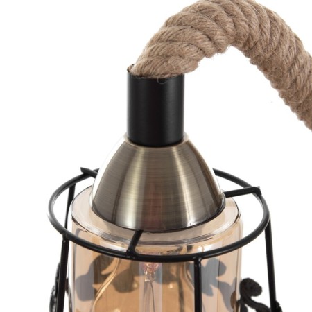 Bra "Ruerin" E27 40W black 14x14x25 cm-5