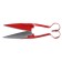 Sheep cutting scissors, 10 "(25.5 cm), with metal handles