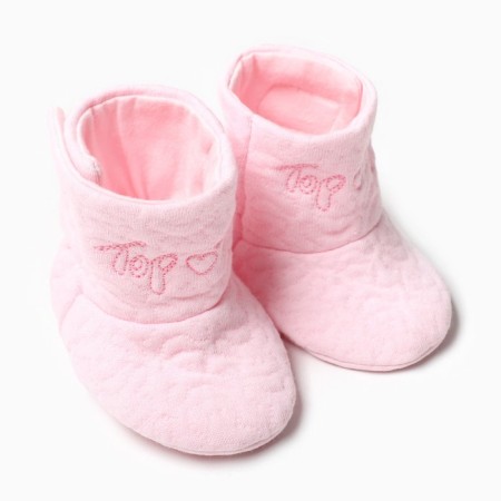 Bottos for children, pink color, size 18 (6-12 month)