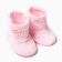 Bottos for children, pink color, size 18 (6-12 month)