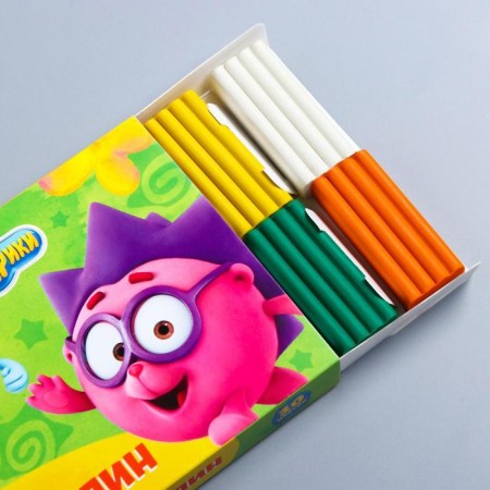 Plasticine Smeshariki, 10 colors, 150 g-2