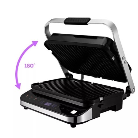 Electric grill KitFort KT-1682, 2000 W, anti-stick coating, 32x22 cm, black-3