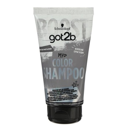 Testing shampoo Color Shampoo Got2b "Silver metallic", 150 ml