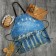 Apron Ethel "Night Sky" 58 x68cm, 100% p/e
