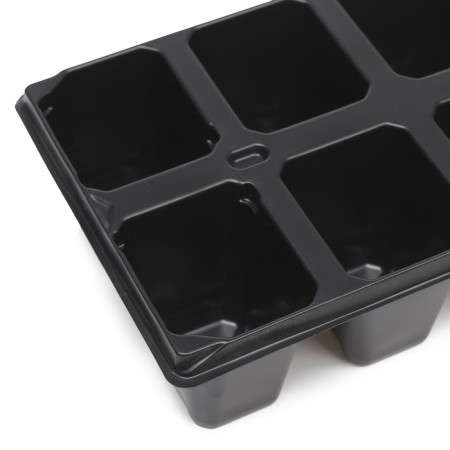 Cassette for seedlings, 10 cells of 100 ml, set of 5 pcs., Black-4