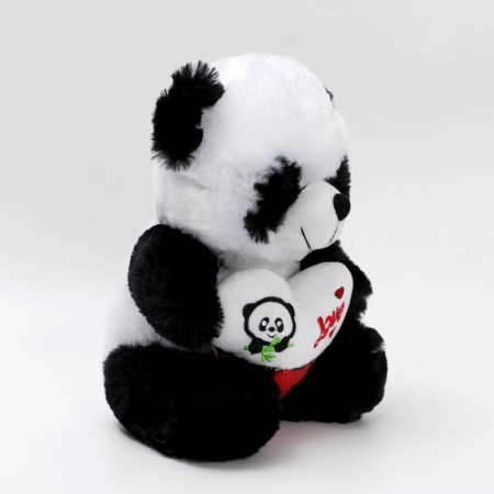 Soft toy "Panda with heart"-1