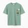Male T -shirt "Mountains", Green color, size 48